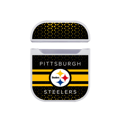 NFL Pittsburgh Steelers Logo Apple AirPods Case-AirPod Case-White-Altracase