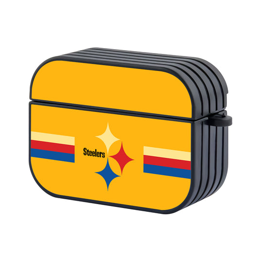 NFL Pittsburgh Steelers Yellow Apple Airpods Pro 2 Case-Airpods Pro 2 Case-Altracase