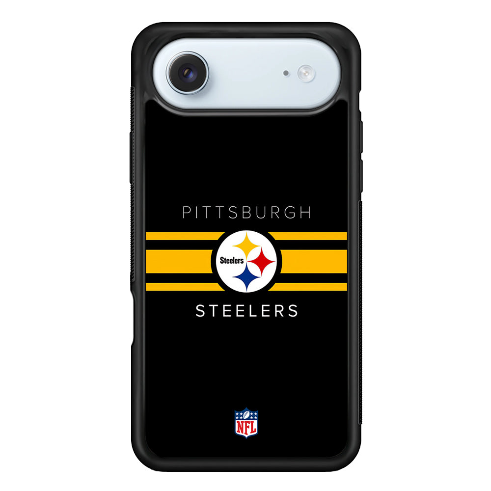 NFL Pittsburgh Steelers Yellow Stripe iPhone 17 Air Case - Altracase