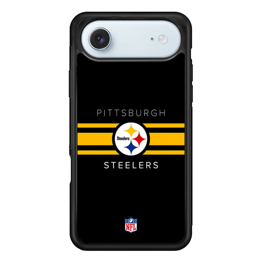 NFL Pittsburgh Steelers Yellow Stripe iPhone 17 Air Case - Altracase