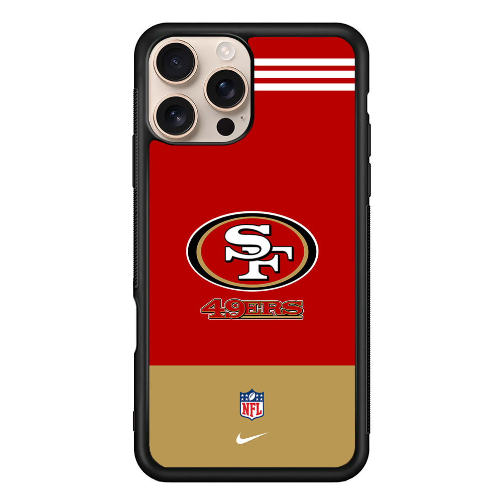 NFL San Francisco 49ers Nike iPhone 16 Pro Case - Altracase