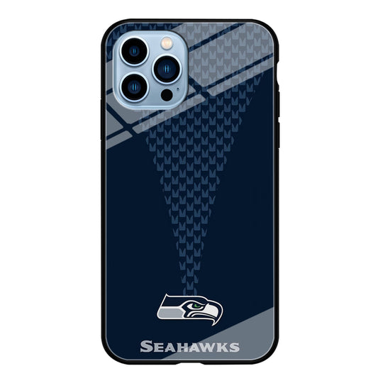 NFL Seattle Seahawks 001 iPhone 14 Pro Max Case-Phone Case-Tempered Glass Case-Altracase