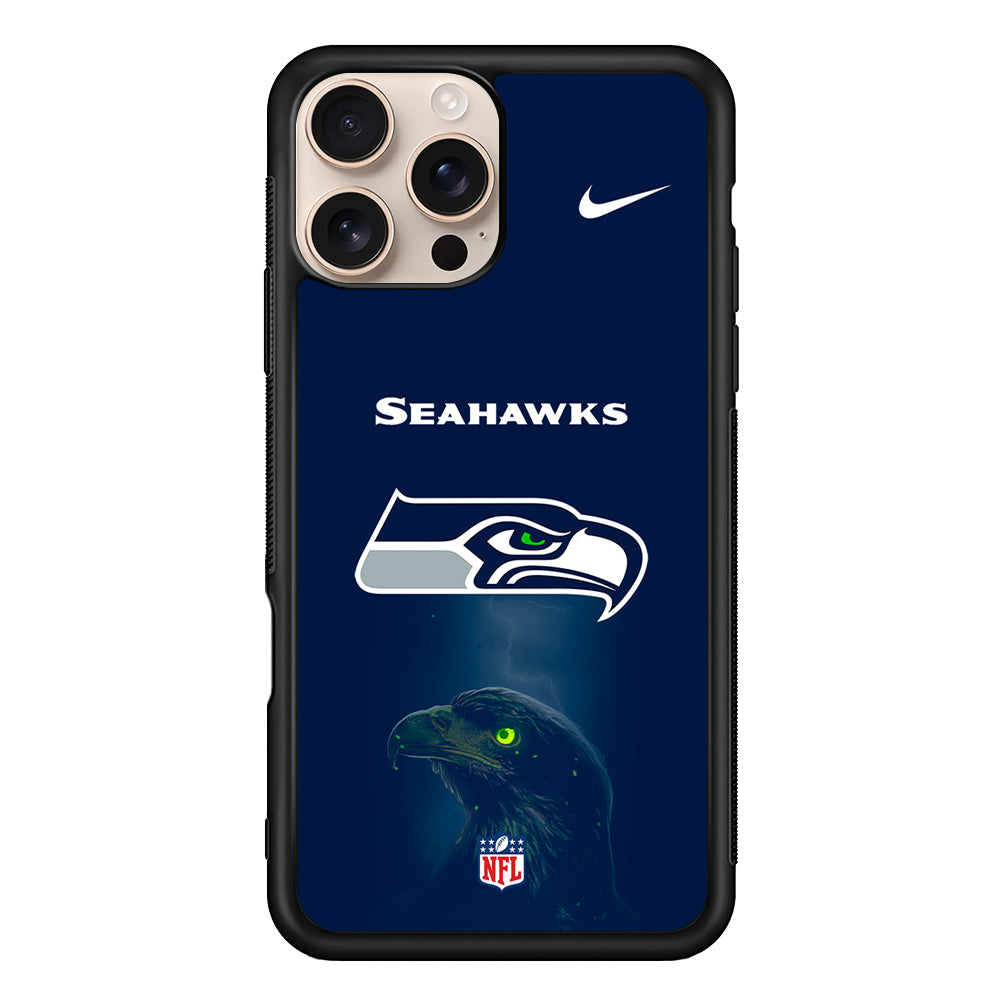 NFL Seattle Seahawks Navy Nike iPhone 16 Pro Case - Altracase