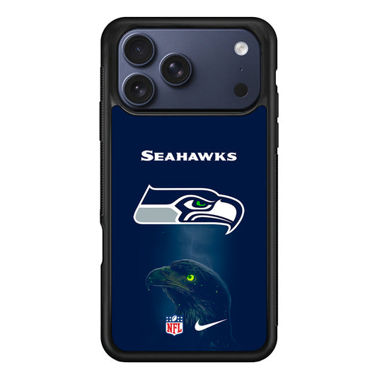 NFL Seattle Seahawks Navy Nike iPhone 17 Pro Max Case - Altracase