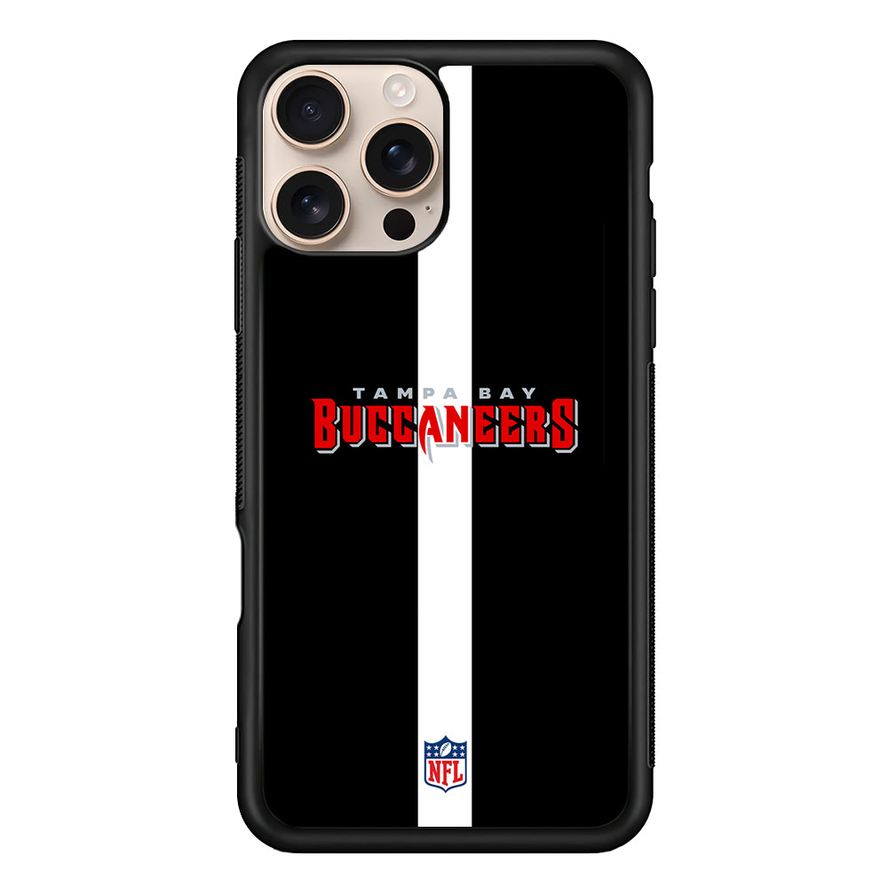 NFL Tampa Bay Buccaneers Black iPhone 16 Pro Case - Altracase