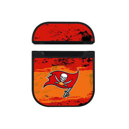 NFL Tampa Bay Buccaneers Logo Apple AirPods Case-AirPod Case-Black-Altracase