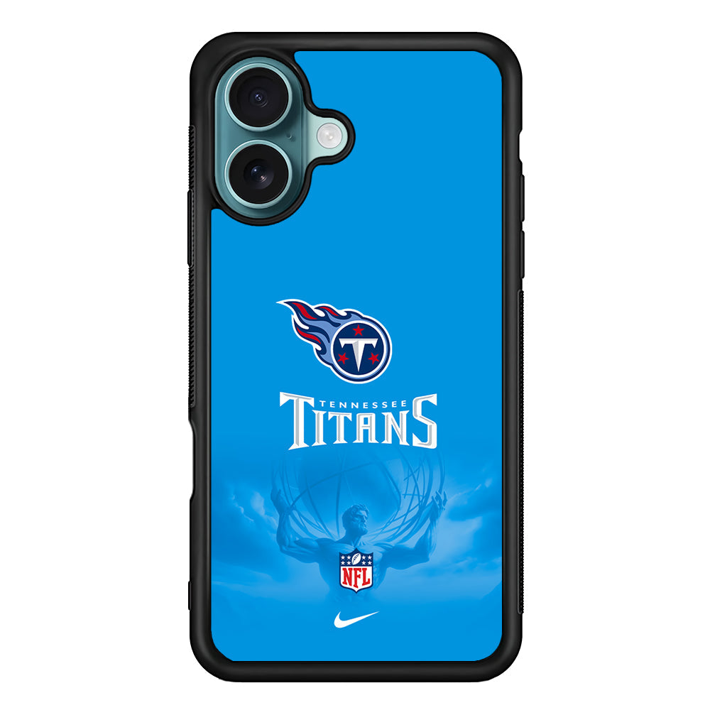 NFL Tennessee Titans Blue Nike iPhone 16 Plus Case - Altracase