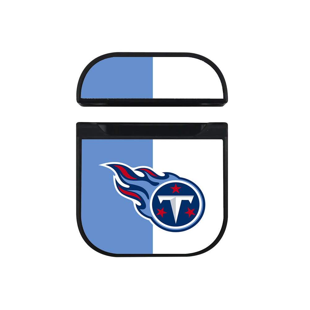 NFL Tennessee Titans Logo Apple AirPods Case-AirPod Case-Black-Altracase