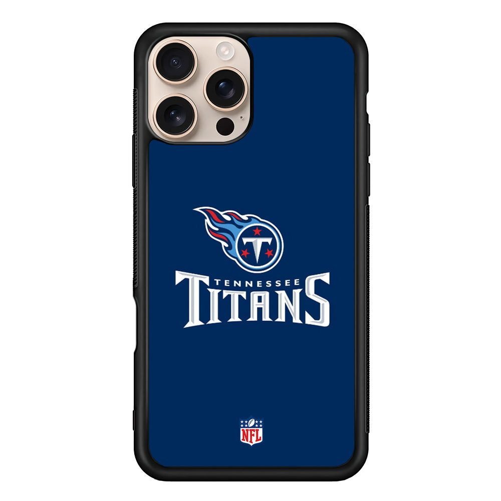 NFL Tennessee Titans Navy iPhone 16 Pro Max Case - Altracase