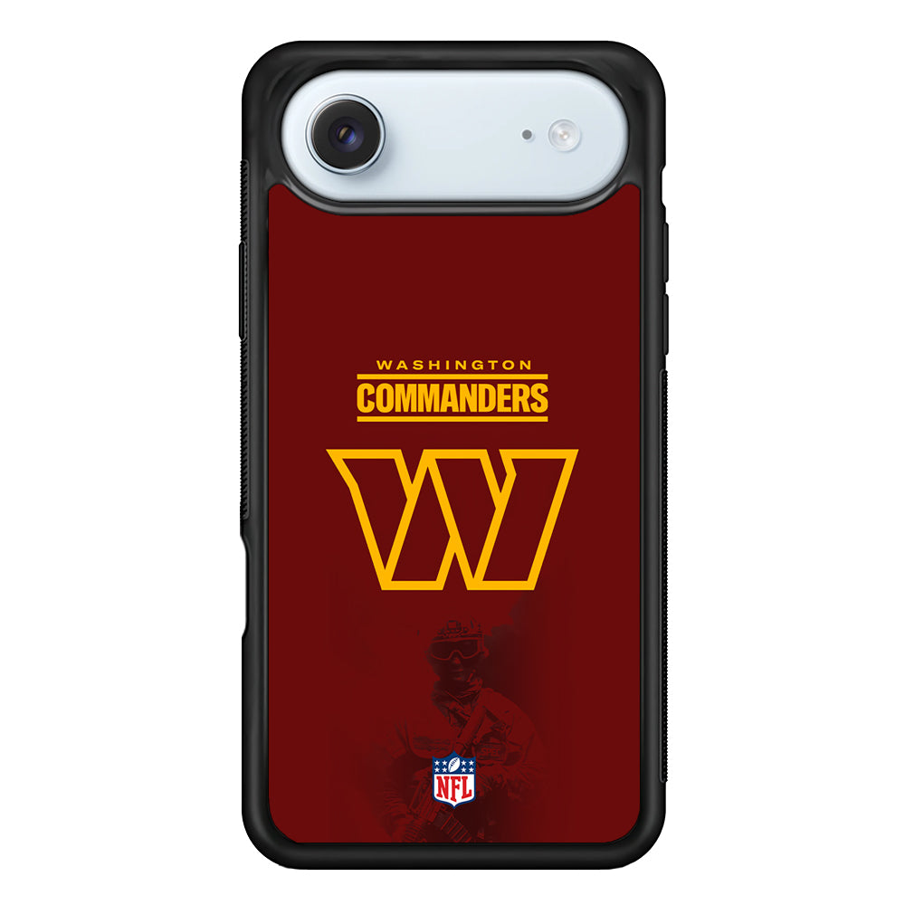 NFL Washington Commanders Maroon iPhone 17 Air Case - Altracase