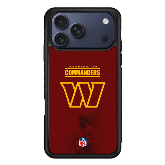 NFL Washington Commanders Maroon iPhone 17 Pro Case - Altracase
