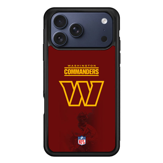 NFL Washington Commanders Maroon iPhone 17 Pro Max Case - Altracase