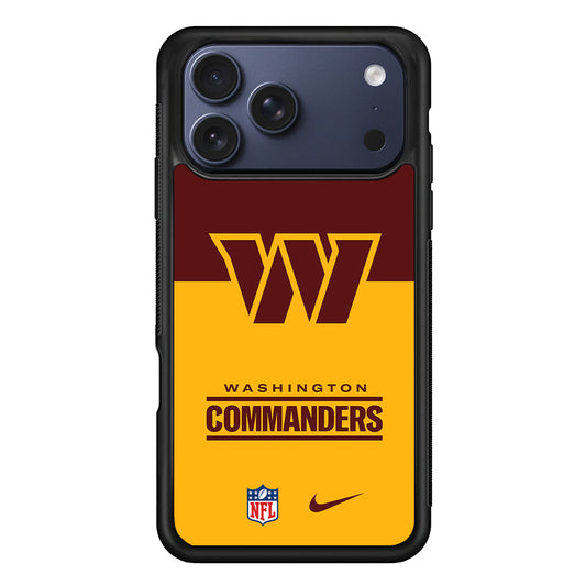 NFL Washington Commanders Nike iPhone 17 Pro Case - Altracase