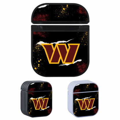 NFL Washington Commanders Splash Apple AirPods Case-AirPod Case-Altracase