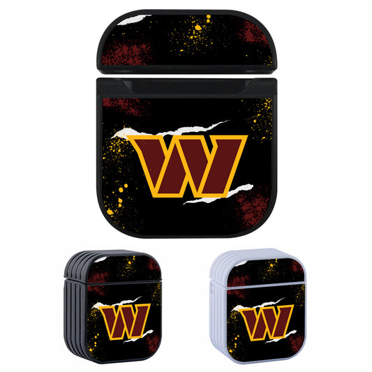 NFL Washington Commanders Splash Apple AirPods Case-AirPod Case-Altracase
