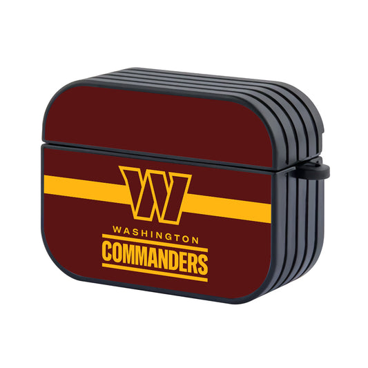 NFL Washington Commanders Team Apple Airpods Pro 2 Case-Airpods Pro 2 Case-Altracase