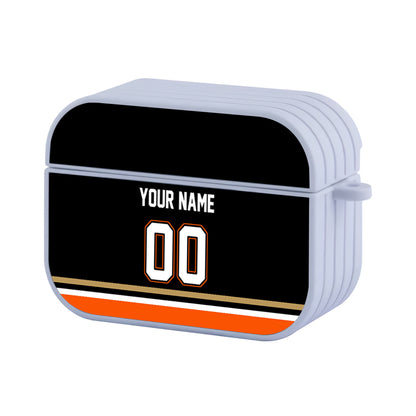 NHL Anaheim Ducks Custom Jersey Hard Plastic Case For Apple Airpods Pro