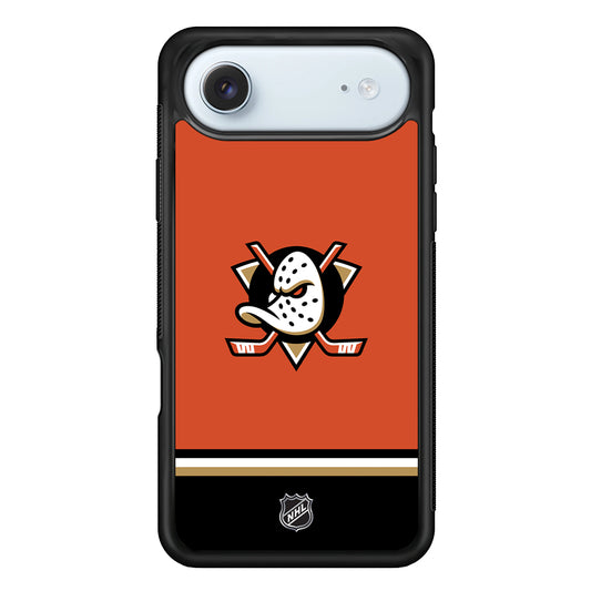 NHL Anaheim Ducks Orange iPhone 17 Air Case - Altracase