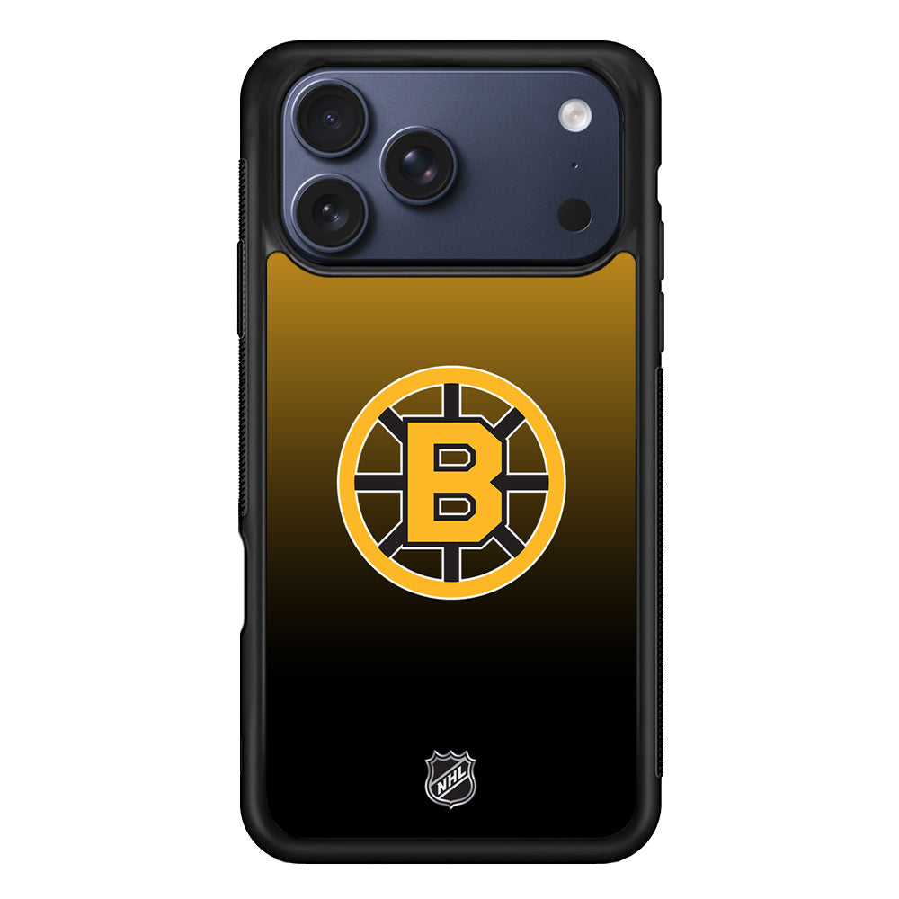 NHL Boston Bruins Gradient iPhone 17 Pro Max Case - Altracase
