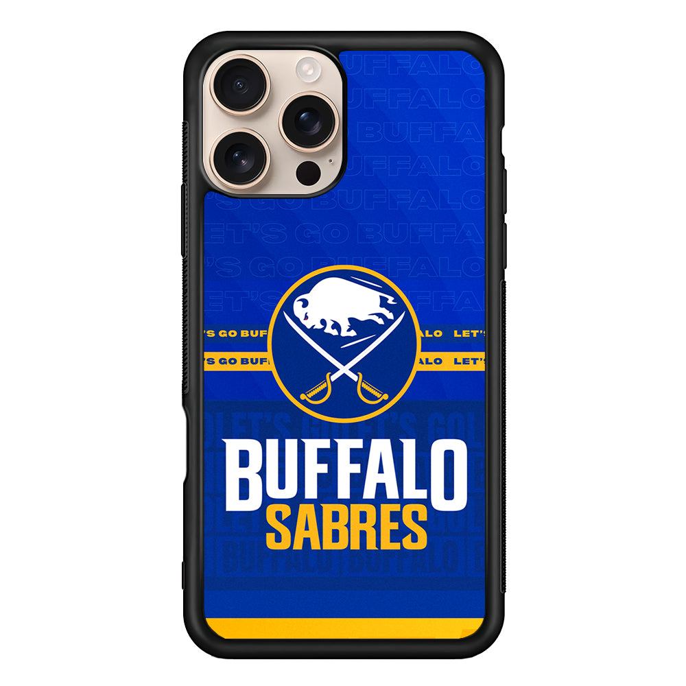 NHL Buffalo Sabres Blue iPhone 16 Pro Case - Altracase