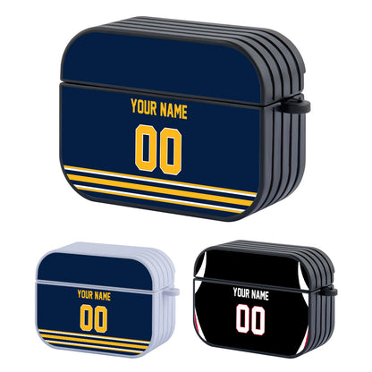 NHL Buffalo Sabres Custom Jersey Hard Plastic Case For Apple Airpods Pro