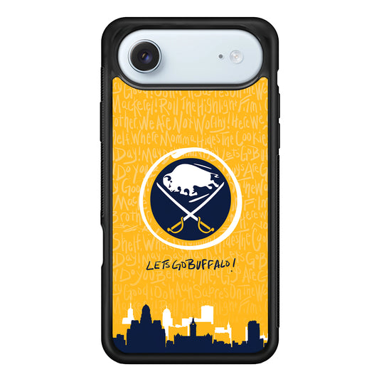 NHL Buffalo Sabres Yellow iPhone 17 Air Case - Altracase