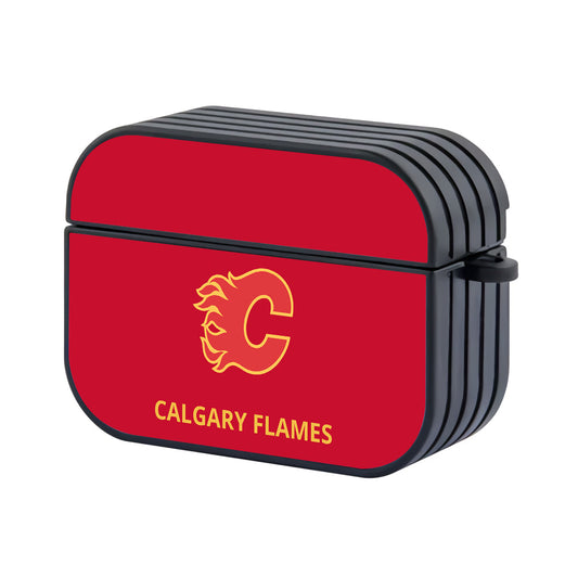 NHL Calgary Flames Team Apple Airpods Pro 2 Case-Airpods Pro 2 Case-Altracase