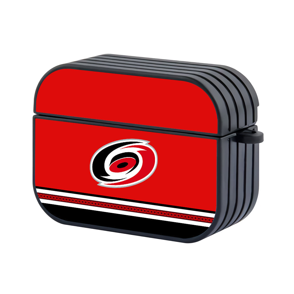 NHL Carolina Hurricanes Logo Apple AirPods Pro 3 Case-AirPods Pro 3 Case-Altracase