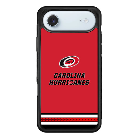 NHL Carolina Hurricanes Red iPhone 17 Air Case - Altracase