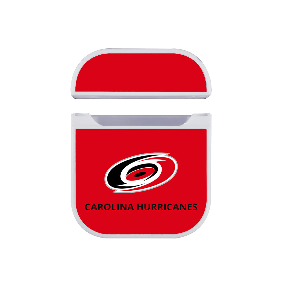 NHL Carolina Hurricanes Team Apple AirPods Case-AirPod Case-White-Altracase