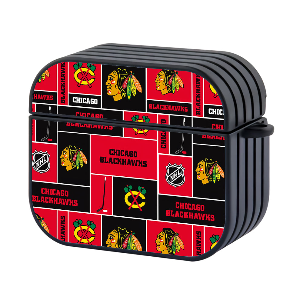 NHL Chicago Blackhawks Collage Apple Airpods 3 Case - AirPod Case - Altracase