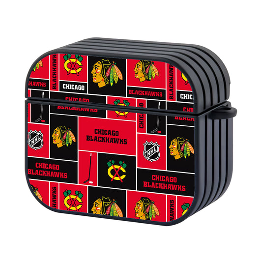 NHL Chicago Blackhawks Collage Apple Airpods 3 Case - AirPod Case - Altracase