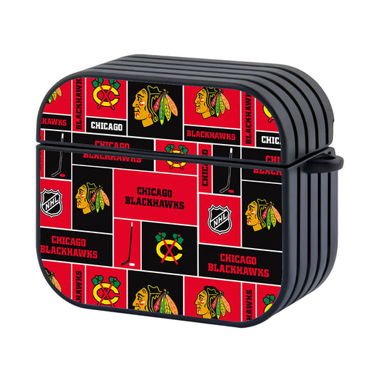 NHL Chicago Blackhawks Collage Apple AirPods 4 Case - AirPod Case - Altracase