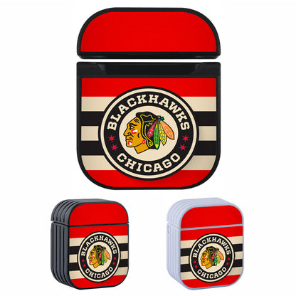 NHL Chicago Blackhawks Logo Apple AirPods Case-AirPod Case-Altracase
