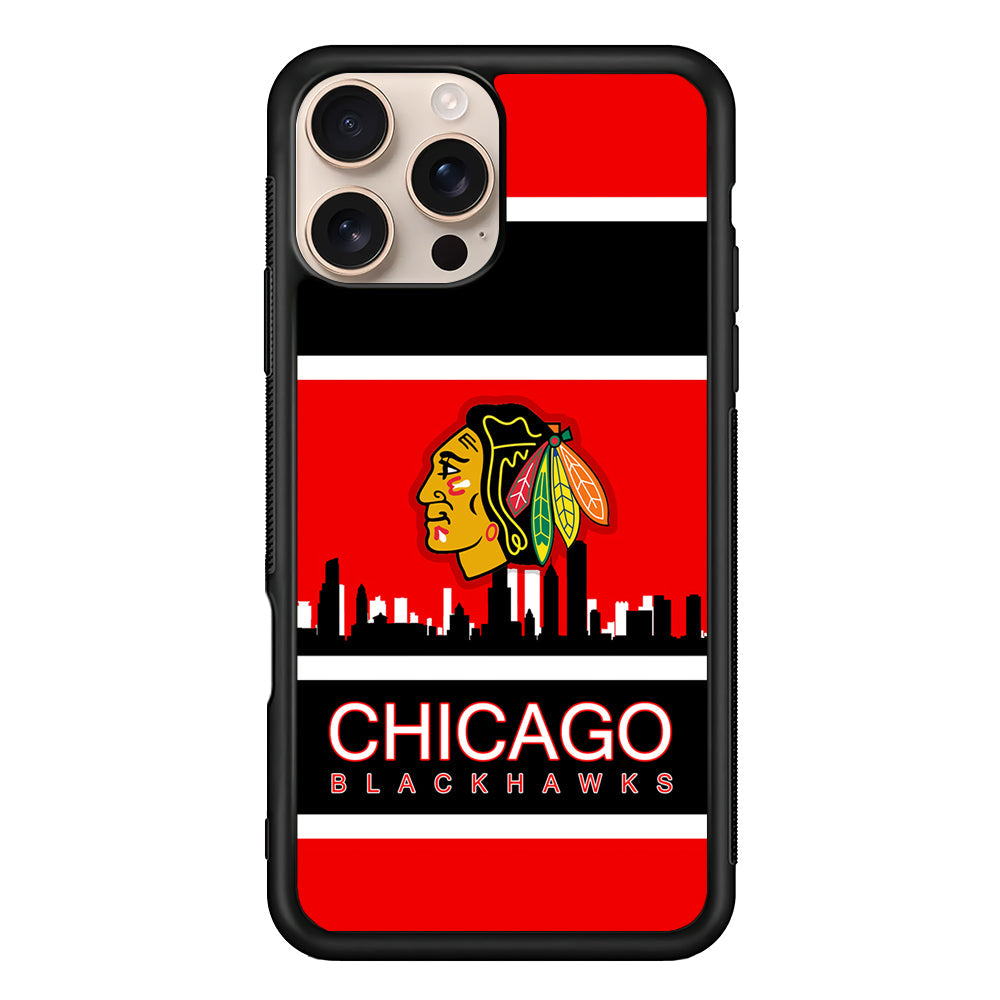 NHL Chicago Blackhawks Team iPhone 16 Pro Max Case - Altracase