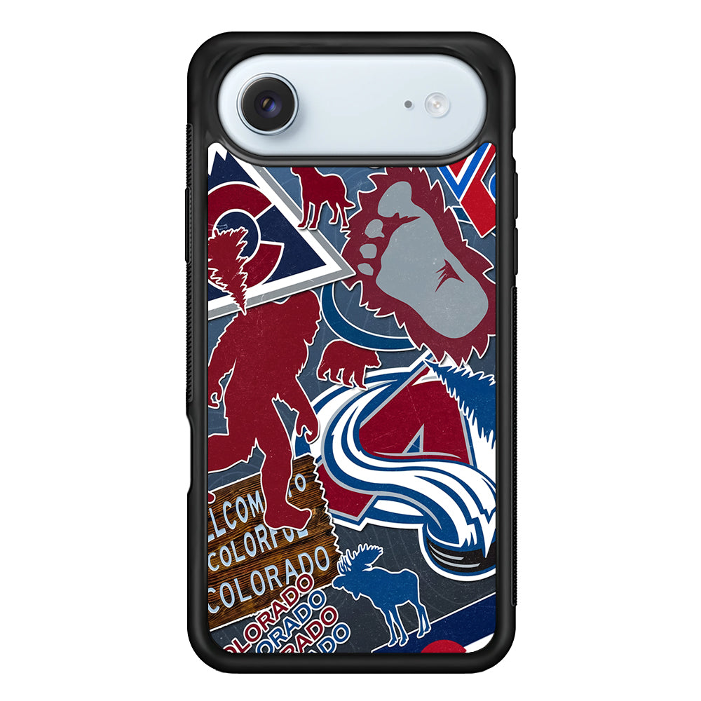 NHL Colorado Avalanche Aesthetic iPhone 17 Air Case - Altracase