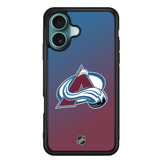NHL Colorado Avalanche Gradient iPhone 17 Case - Altracase