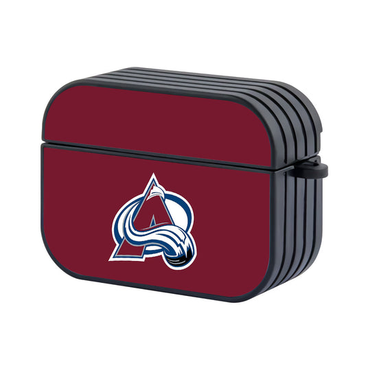 NHL Colorado Avalanche Logo Apple AirPods Pro 3 Case-AirPods Pro 3 Case-Altracase