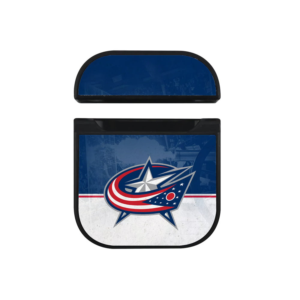 NHL Columbus Blue Jackets Logo Apple AirPods Case-AirPod Case-Black-Altracase
