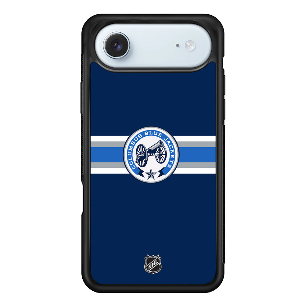 NHL Columbus Blue Jackets Navy iPhone 17 Air Case - Altracase