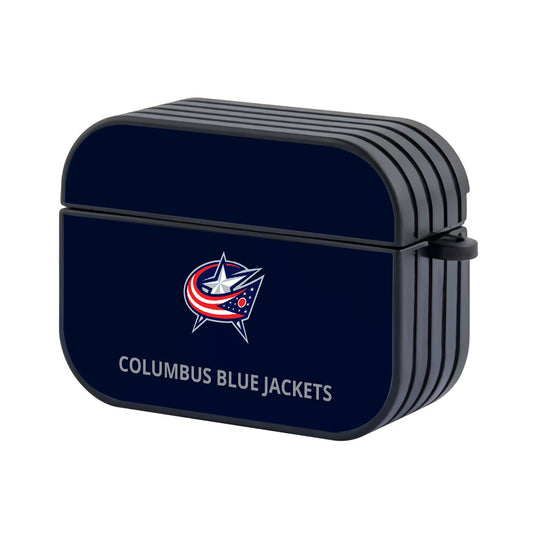 NHL Columbus Blue Jackets Team Apple Airpods Pro 2 Case-Airpods Pro 2 Case-Altracase