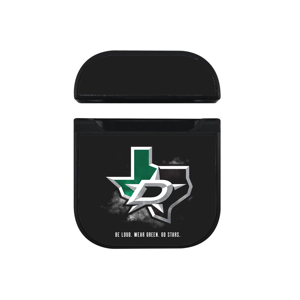 NHL Dallas Stars Logo Apple AirPods Case-AirPod Case-Black-Altracase