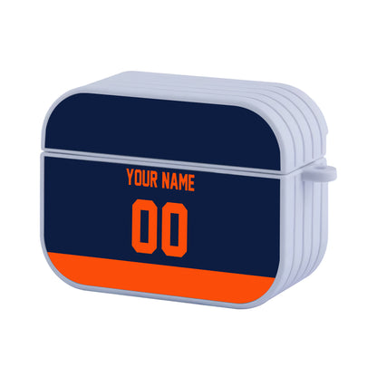 NHL Edmonton Oilers Custom Jersey Hard Plastic Case For Apple Airpods Pro