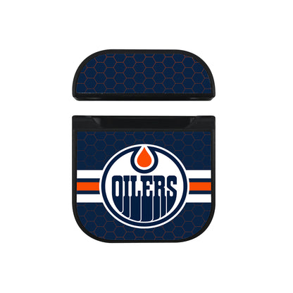 NHL Edmonton Oilers Logo Apple AirPods Case-AirPod Case-Black-Altracase