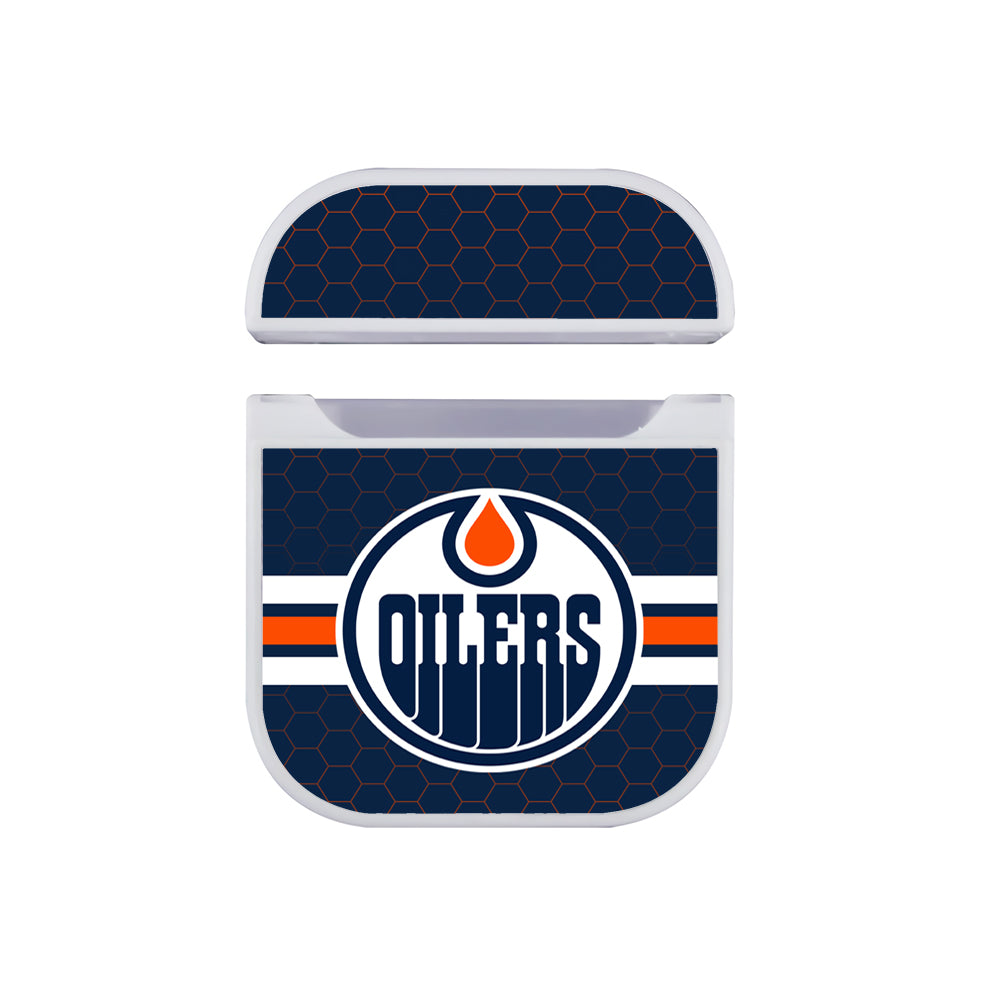 NHL Edmonton Oilers Logo Apple AirPods Case-AirPod Case-White-Altracase
