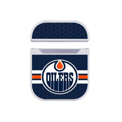 NHL Edmonton Oilers Logo Apple AirPods Case-AirPod Case-White-Altracase