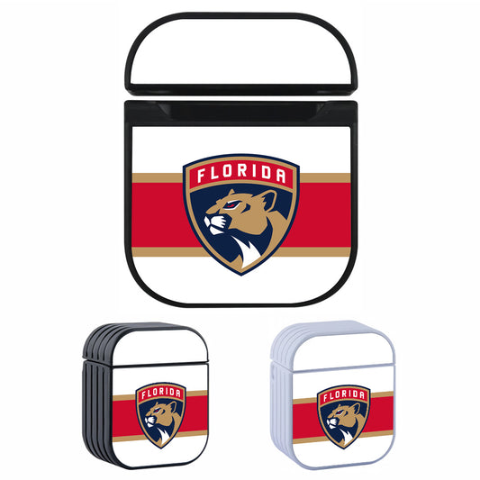 NHL Florida Panthers White Apple AirPods Case-AirPod Case-Altracase