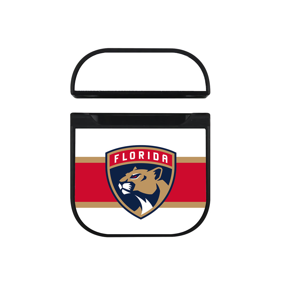 NHL Florida Panthers White Apple AirPods Case-AirPod Case-Black-Altracase