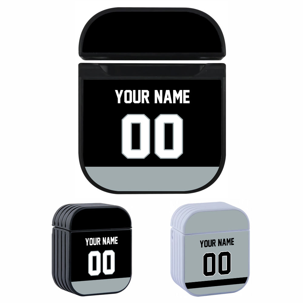 NHL Los Angeles Kings Custom Jersey Hard Plastic Case For Apple Airpods