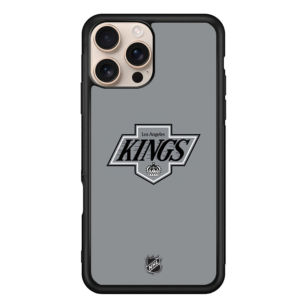 NHL Los Angeles Kings Gray iPhone 16 Pro Max Case - Altracase